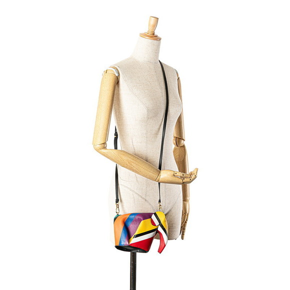 LOEWE Elephant Crossbody Multicolor Leather s - Picture 11 of 11